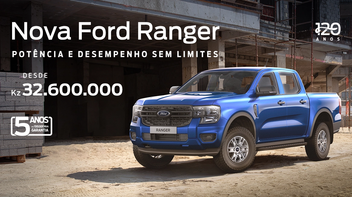 Nova Ford Ranger desde KZ 32.600.000        