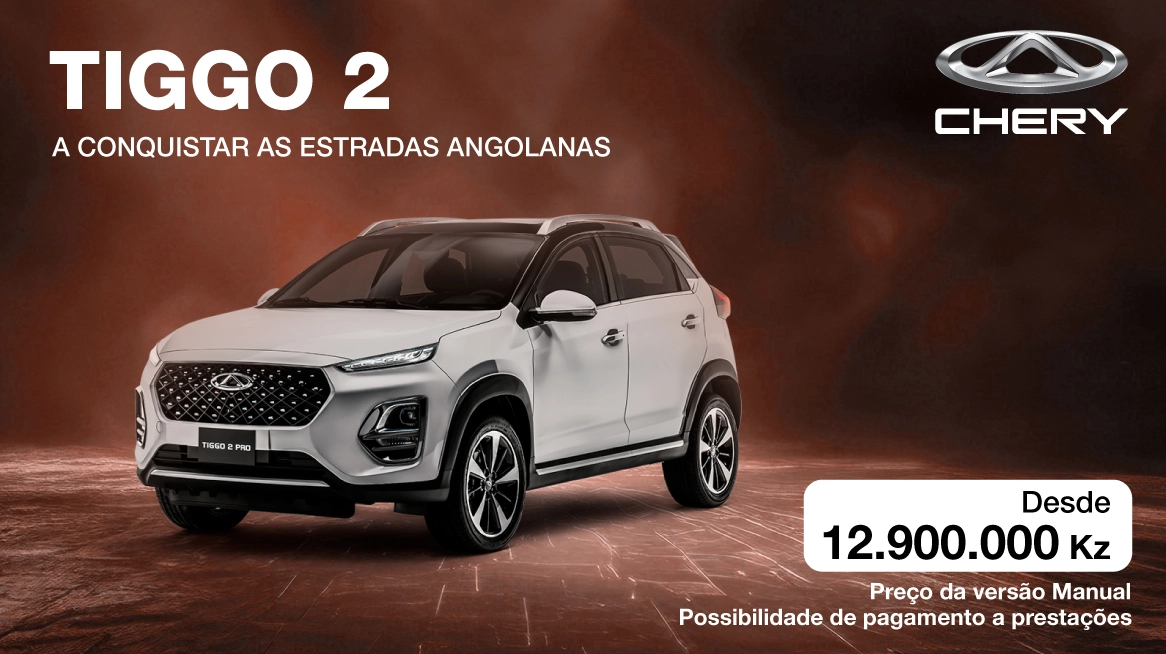 CHERY TIGGO 2 AGORA DESDE 12.900.000 KZ        