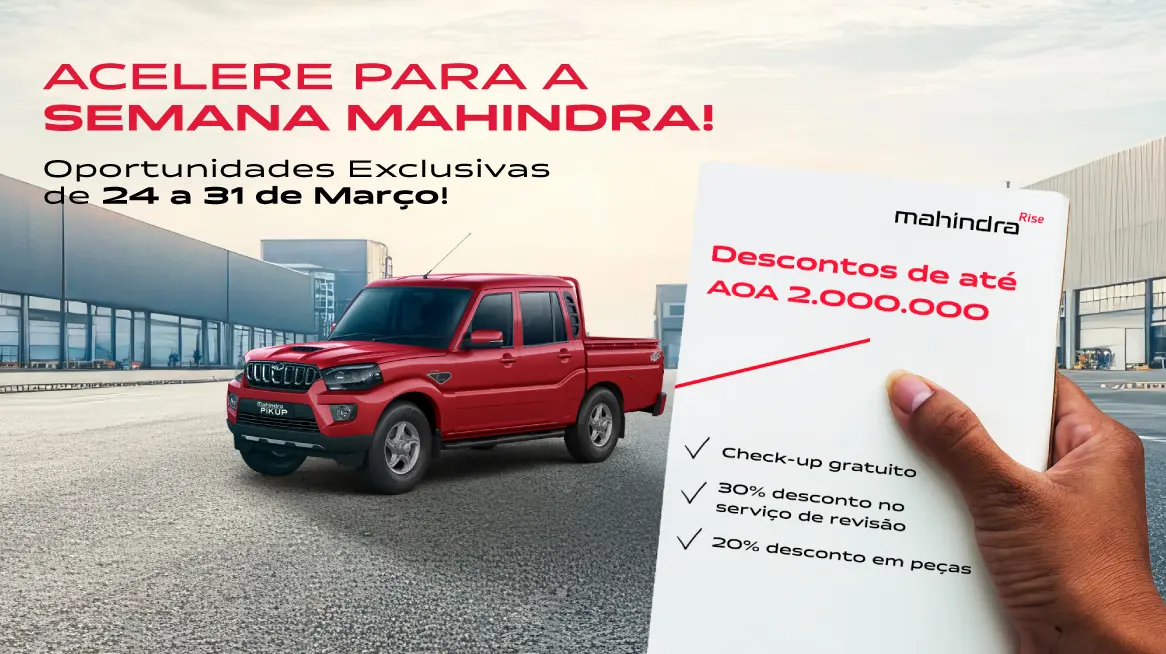 Acelere para a semana Mahindra!        