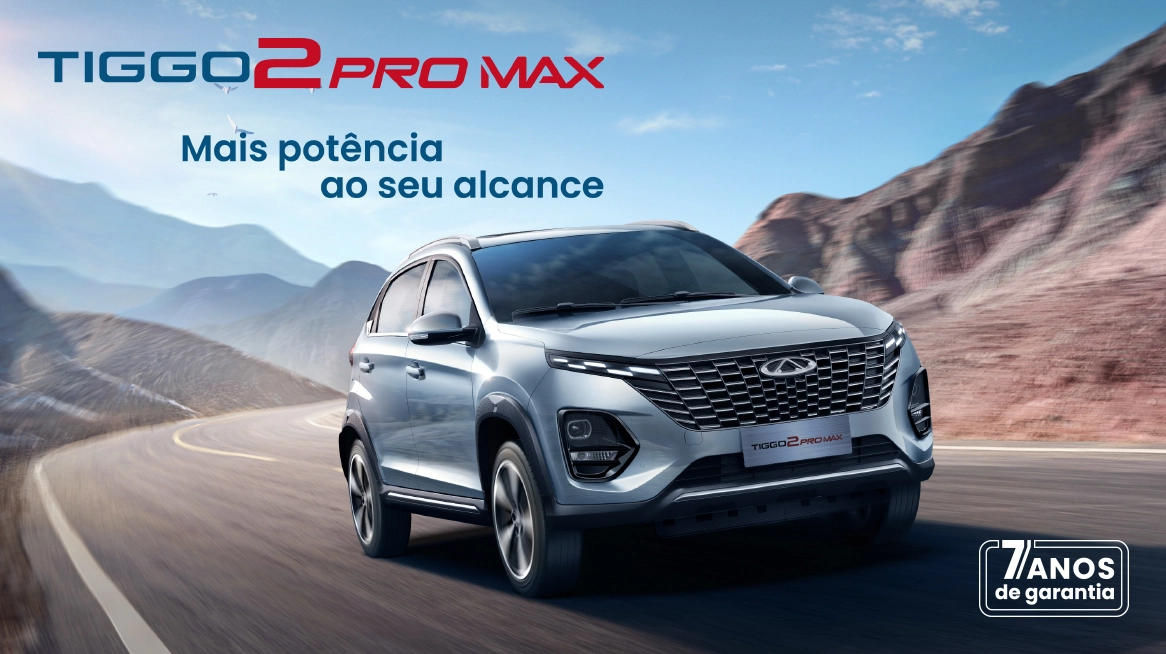 Chegou o novo Chery Tiggo 2 Pro Max        