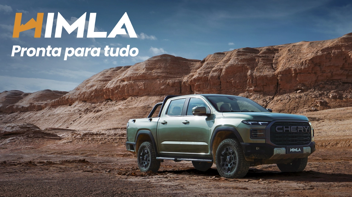 A nova pick-up HIMLA já chegou a Angola!        