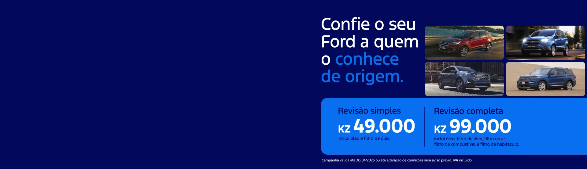  Revisões simples e completas com preços especiais