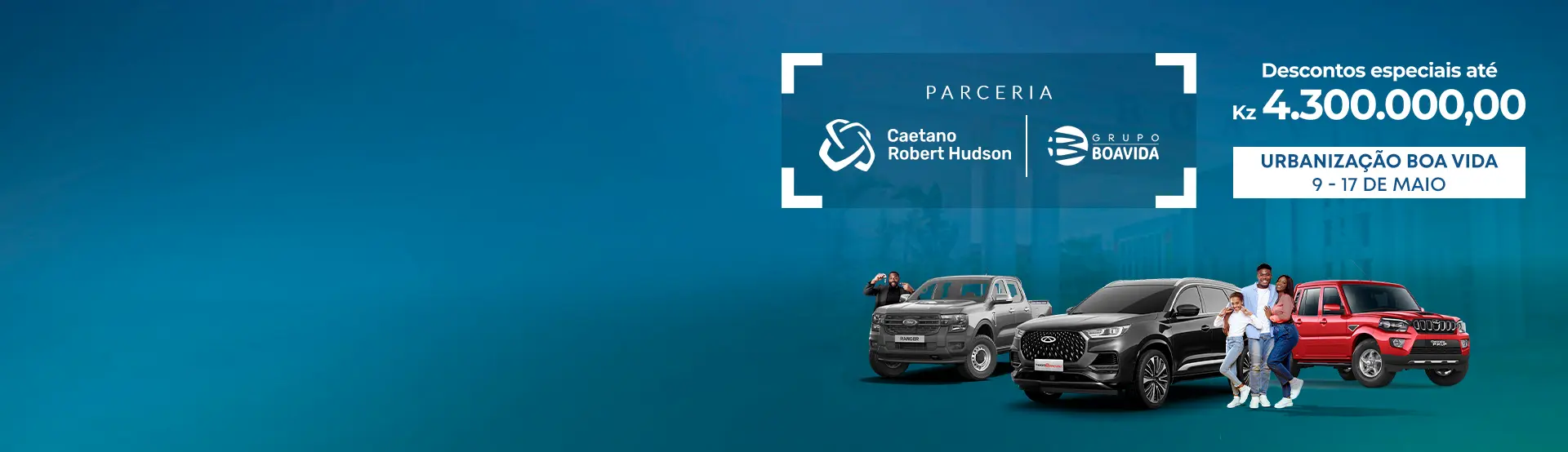  Caetano Robert Hudson na Urbanização Boa Vida
