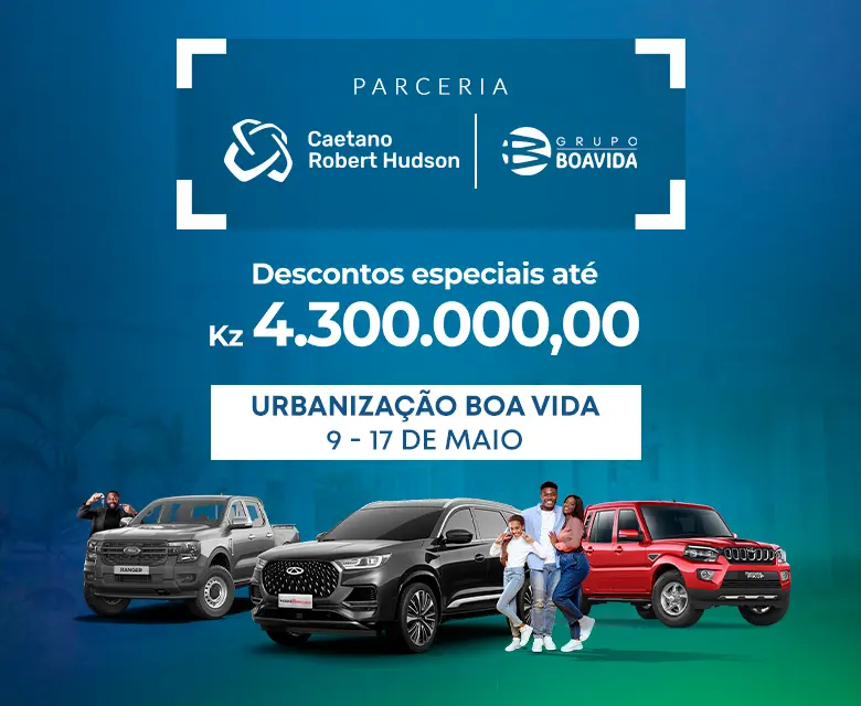 Caetano Robert Hudson na Urbanização Boa Vida