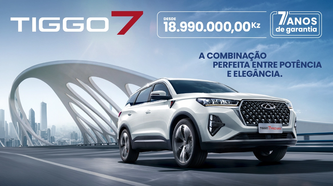 O SUV premium a partir de 18.990.000,00 Kz com 7 anos de garantia        